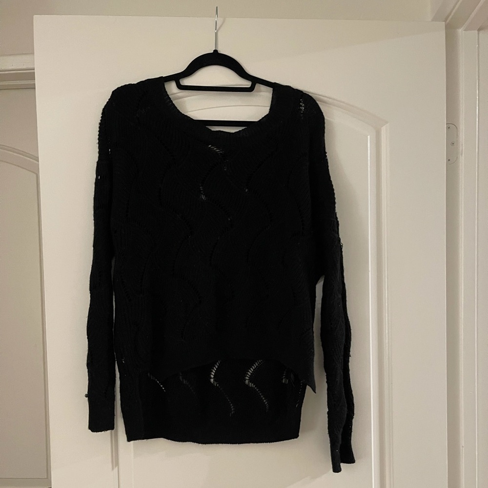 Black Knit Sweater Size M